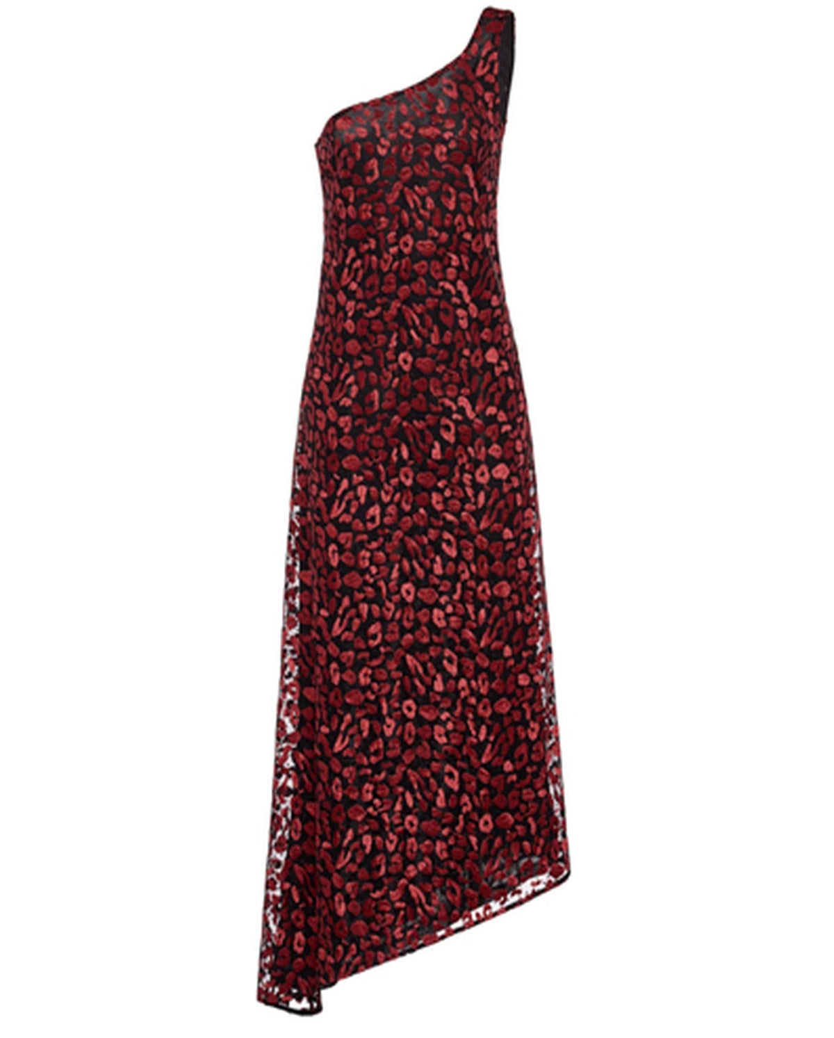 Robe Lena asymétrique - Rosewood