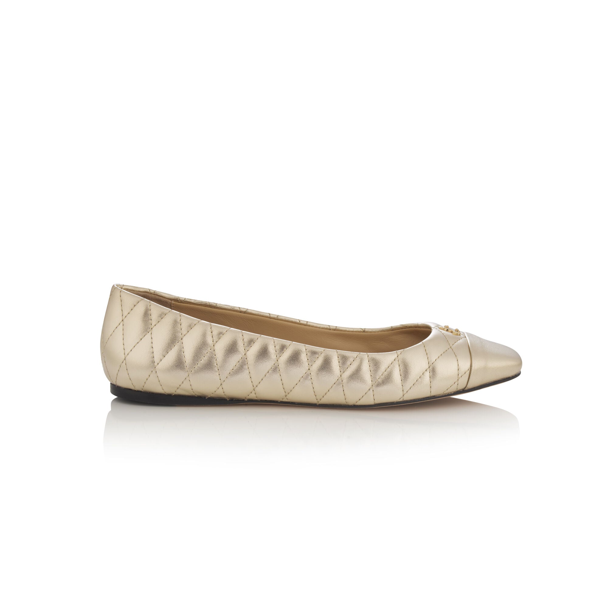ZNO STOCK 0 / Reco 150 CHAMPAGNE/CRYSTAL Flat LENI FLAT