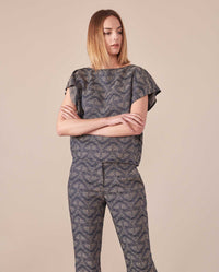 Indigo Blue / Blouse Leo
