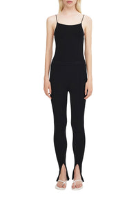 Legging Leo fendu - Black