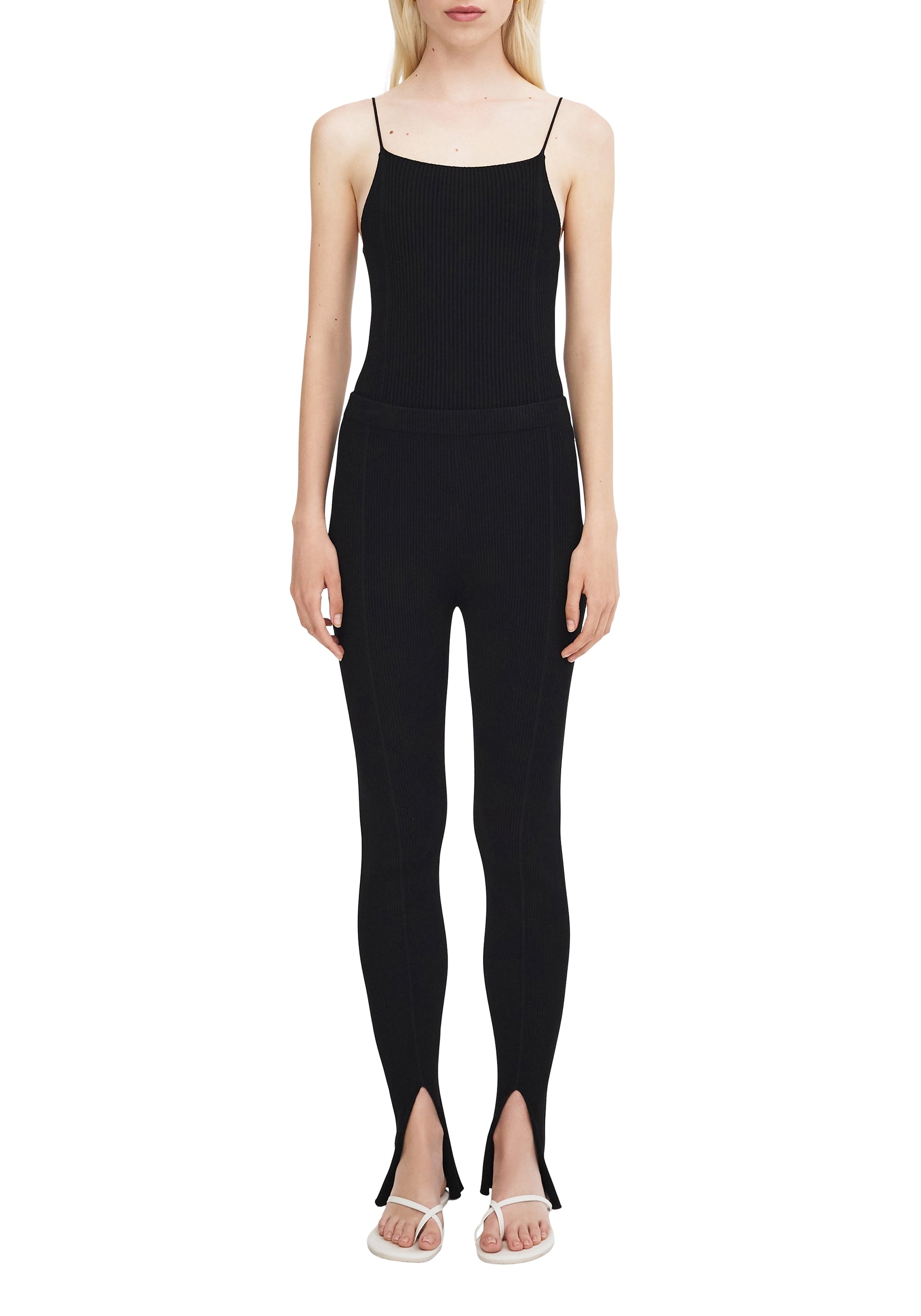 Legging Leo fendu - Black
