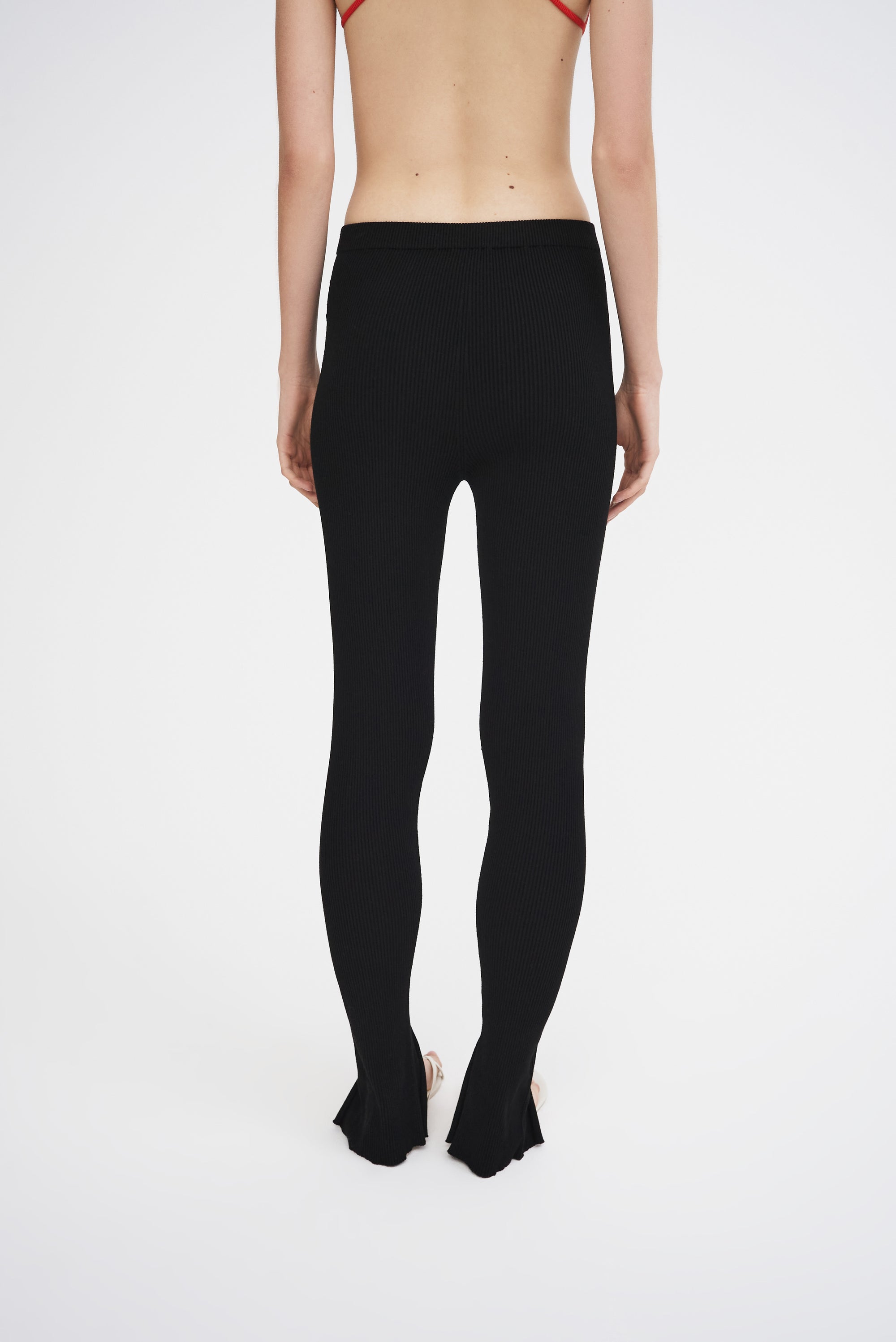 Legging Leo fendu - Black
