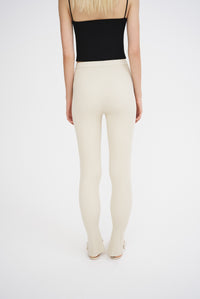 Legging Leo fendu - Cream