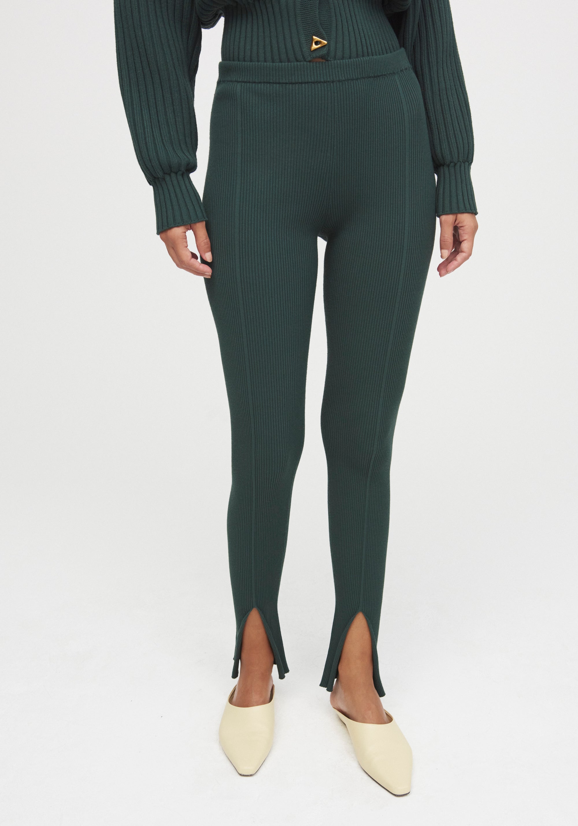 Legging Leo fendu - Emerald