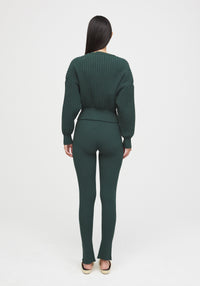 Legging Leo fendu - Emerald