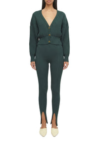 Legging Leo fendu - Emerald