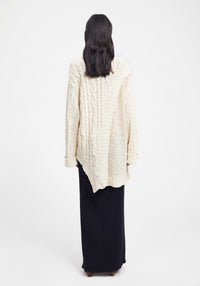 Pull Leto rustique - Crème