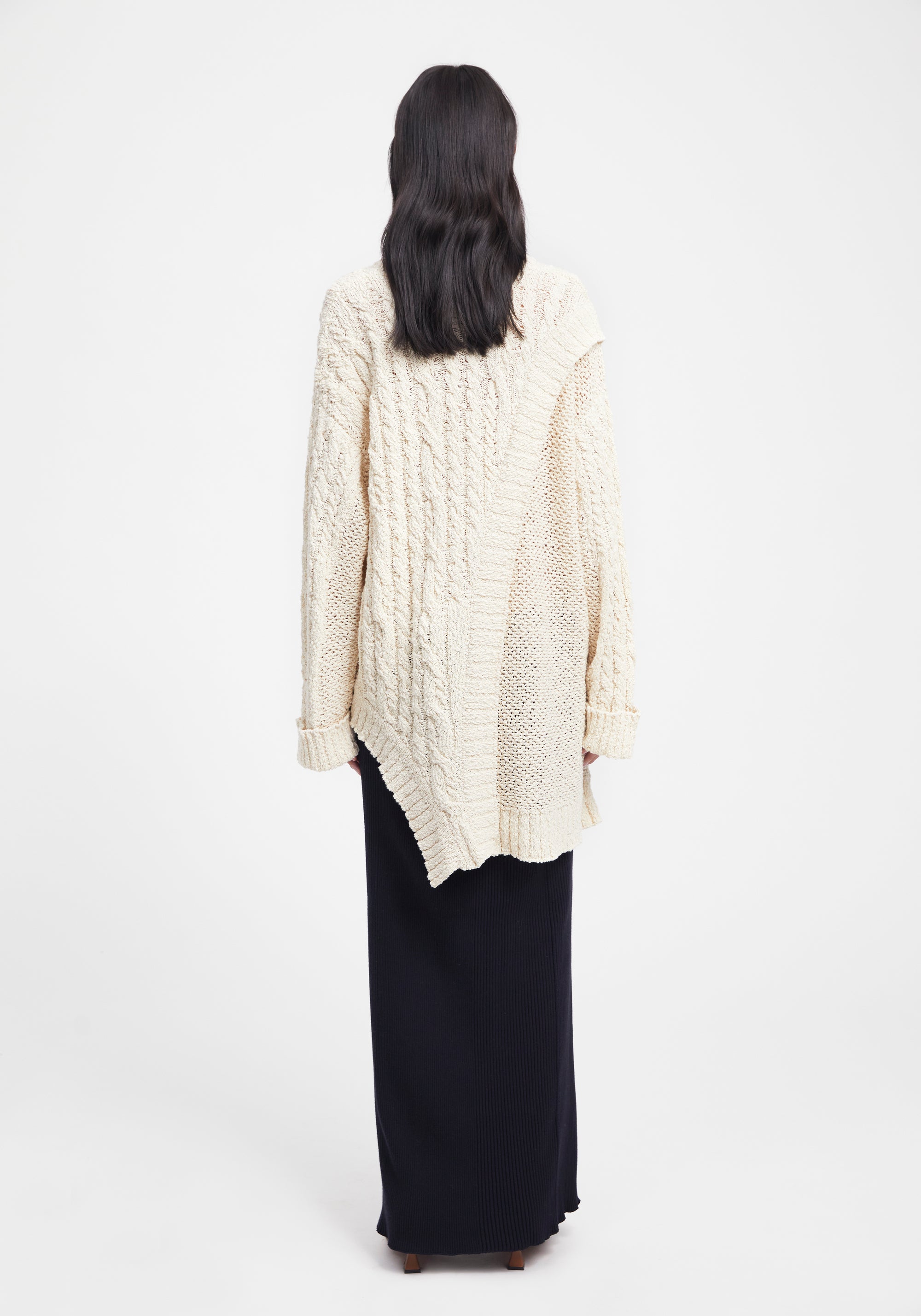 Pull Leto rustique - Crème