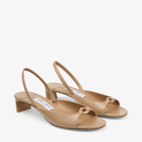 Sandales Lev 35 en cuir - Biscuit & Gold