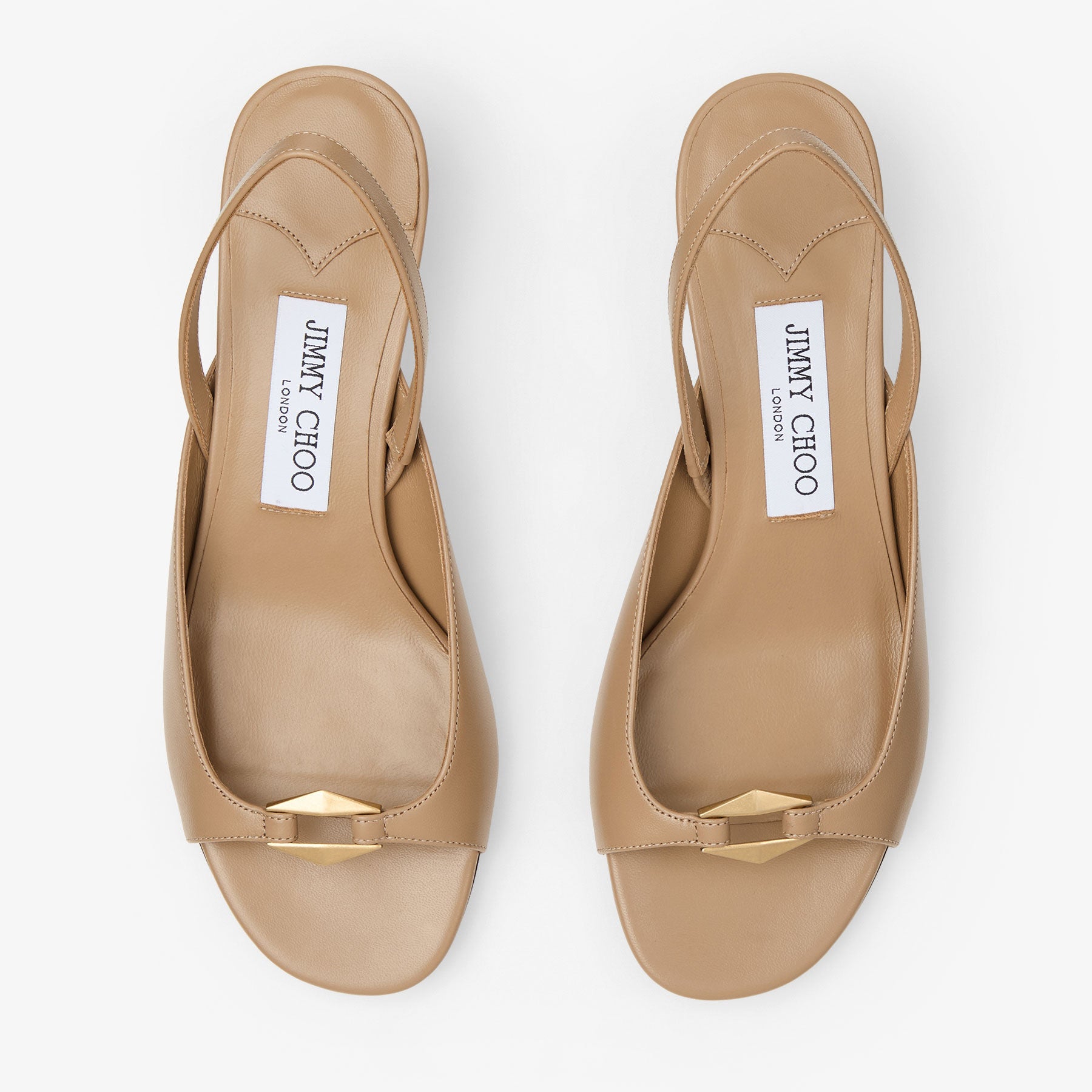 Sandales Lev 35 en cuir - Biscuit & Gold