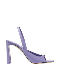 Sandales Lev 95 en cuir tanzanite - Tanzanite & Antique Silver