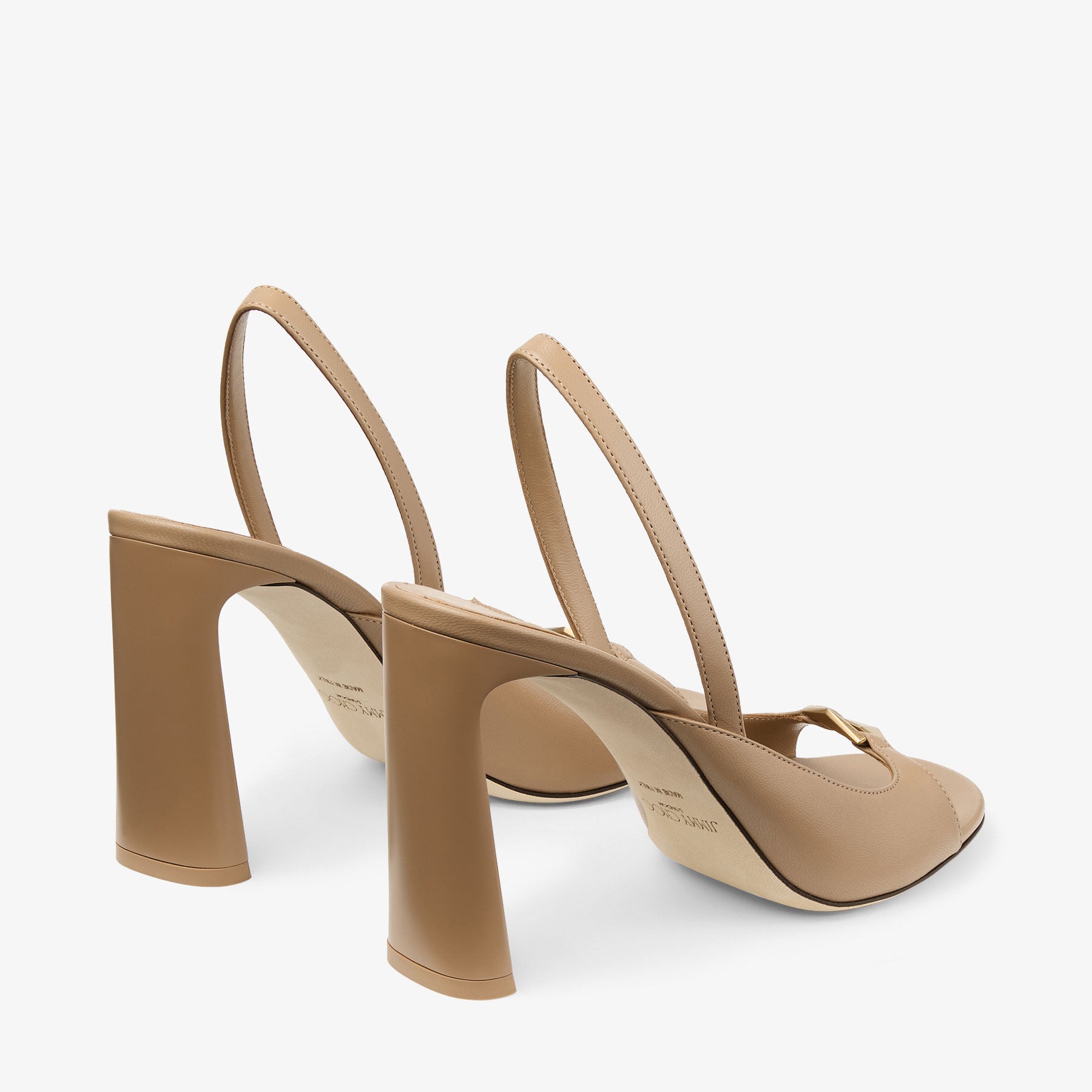 Sandales Lev 95 en cuir biscuit - Biscuit & Gold