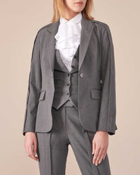 Veste Lexaneà revers doublé - Heather Grey