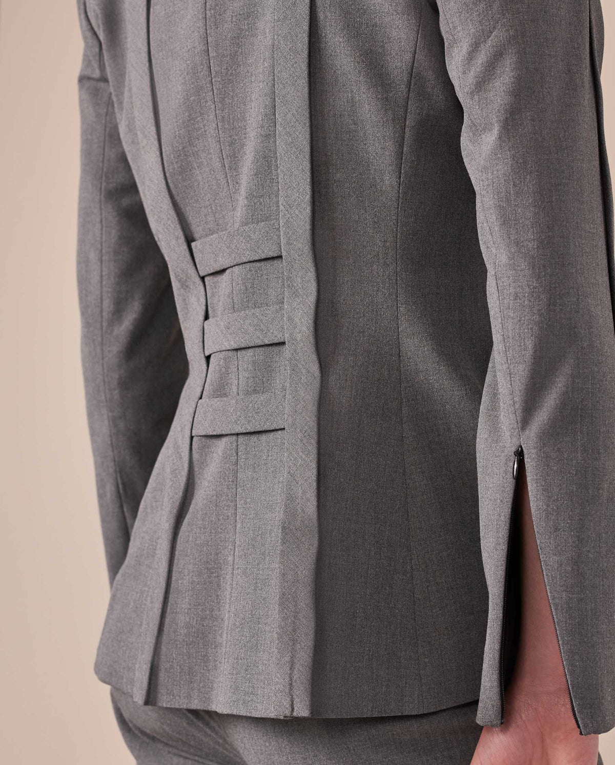 Veste Lexaneà revers doublé - Heather Grey