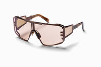 Brown  Crystal Brown Side Lens w /PB pattern LE MASQUE Lunettes de soleil