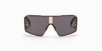 Gold Black Side Lens w /PB pattern LE MASQUE Lunettes de soleil