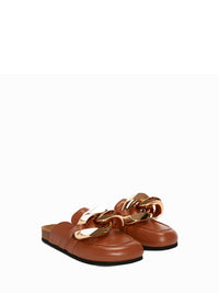 Mocassins À Chaîne W - Pecan