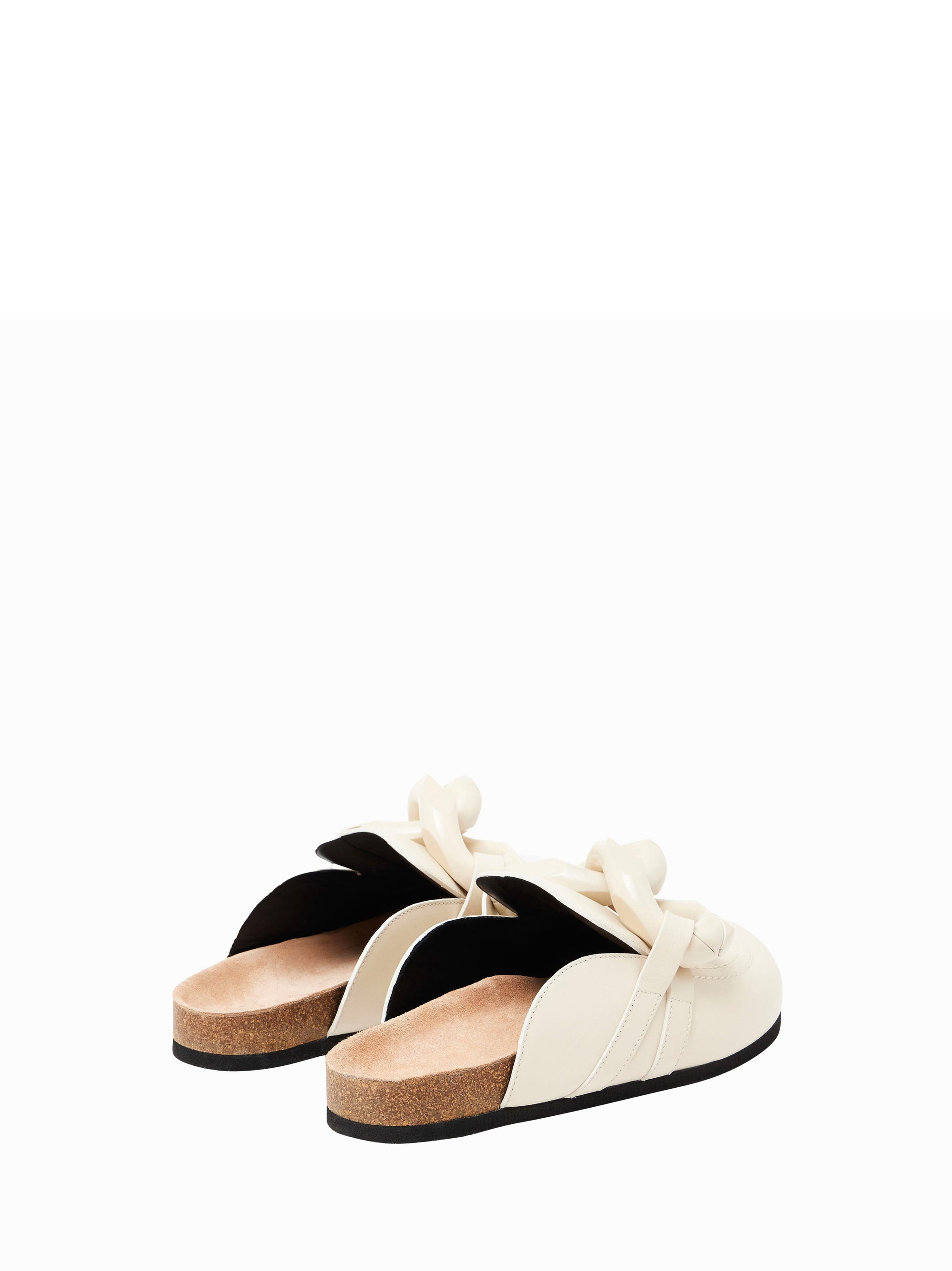 Mocassin À Chaîne - Chaîne Ton Sur Ton W - Off White