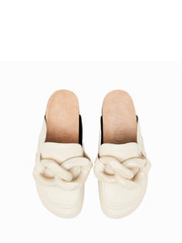 Mocassin À Chaîne - Chaîne Ton Sur Ton W - Off White