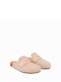 Mocassin En Feutre M - Beige