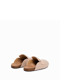 Mocassin En Feutre M - Beige