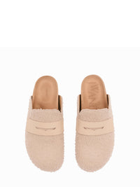 Mocassin En Feutre M - Beige