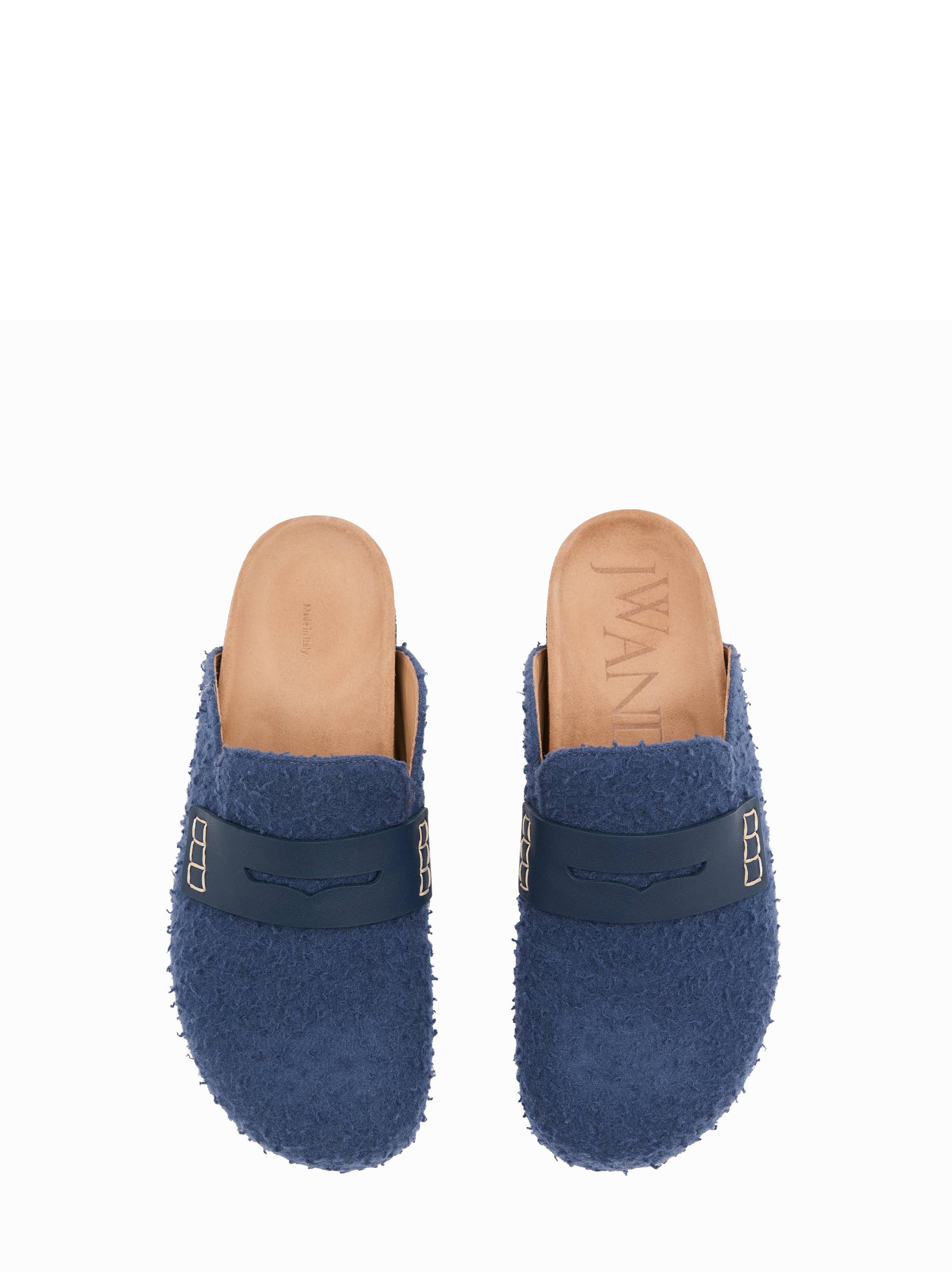 Mocassin En Feutre M - Denim Blue