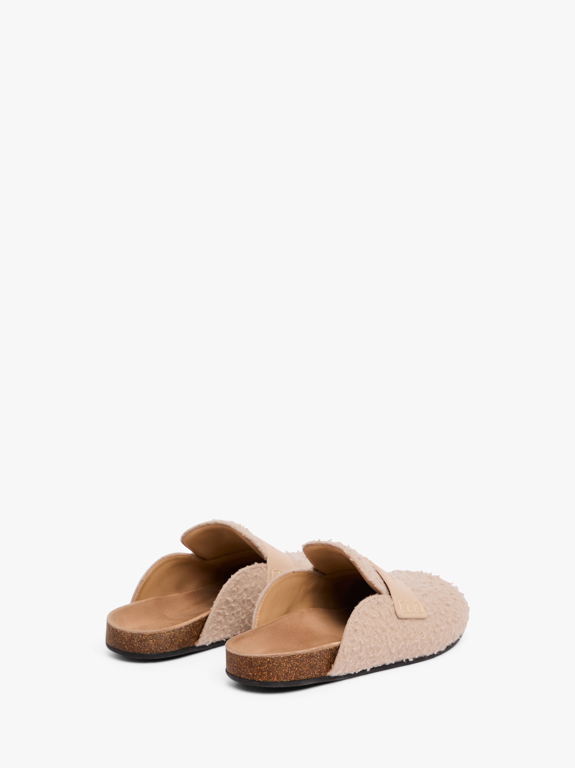Mocassins En Feutre W - Beige