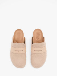 Mocassins En Feutre W - Beige