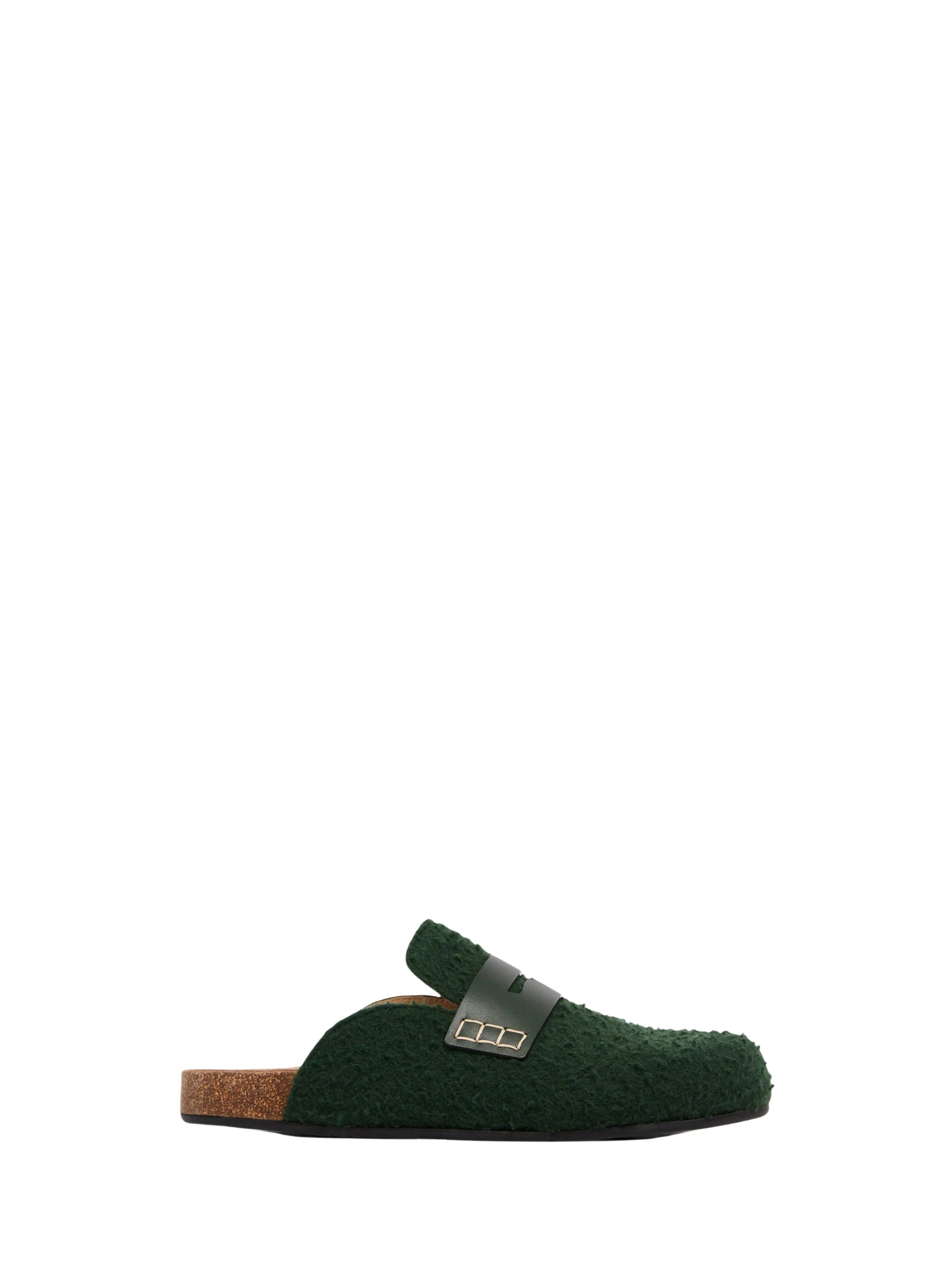 Mocassins En Feutre W - Pine