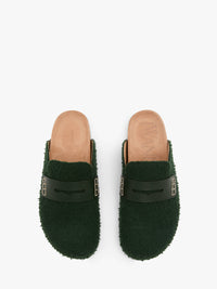 Mocassins En Feutre W - Pine