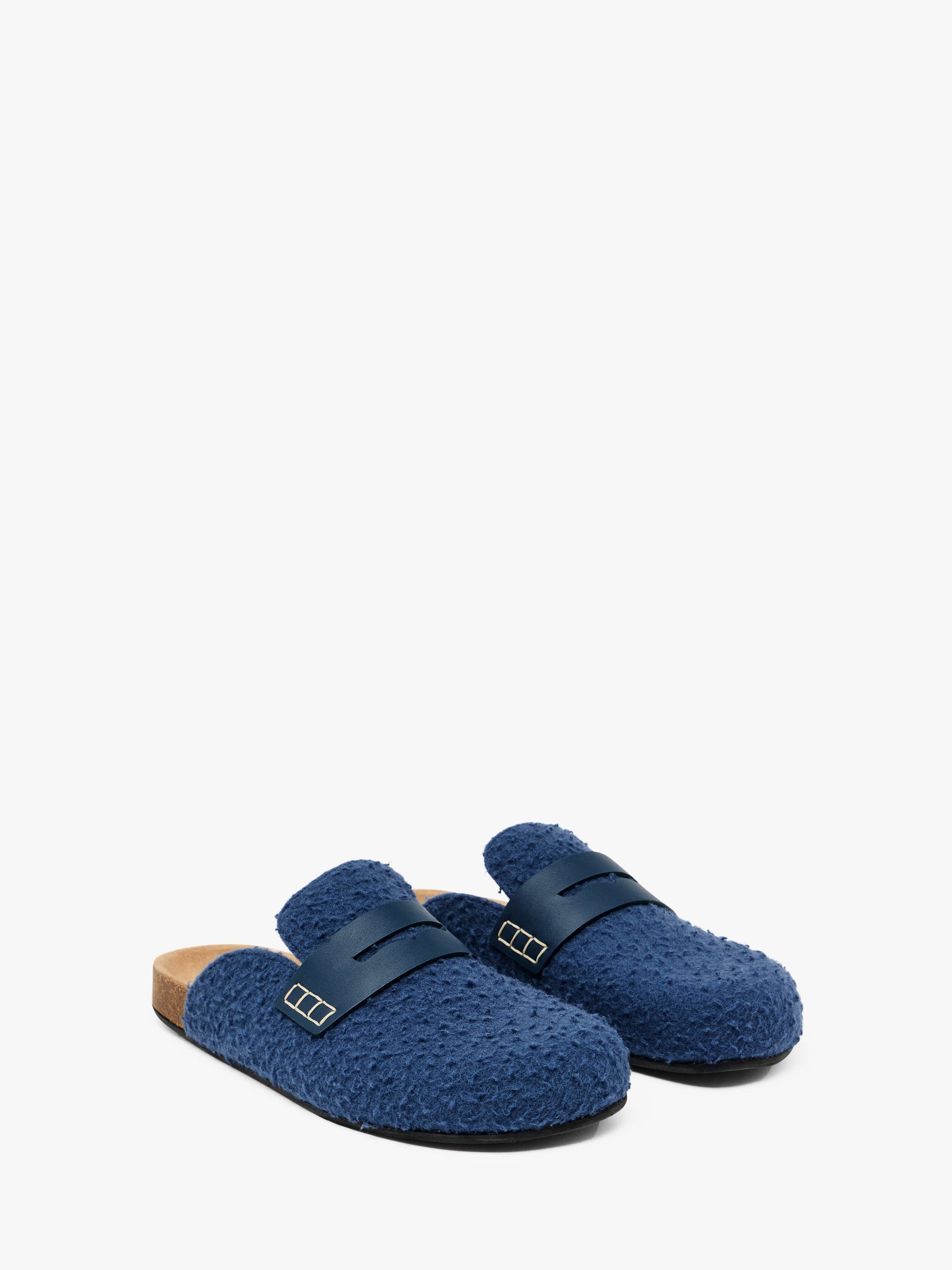 Mocassins En Feutre W - Denim Blue