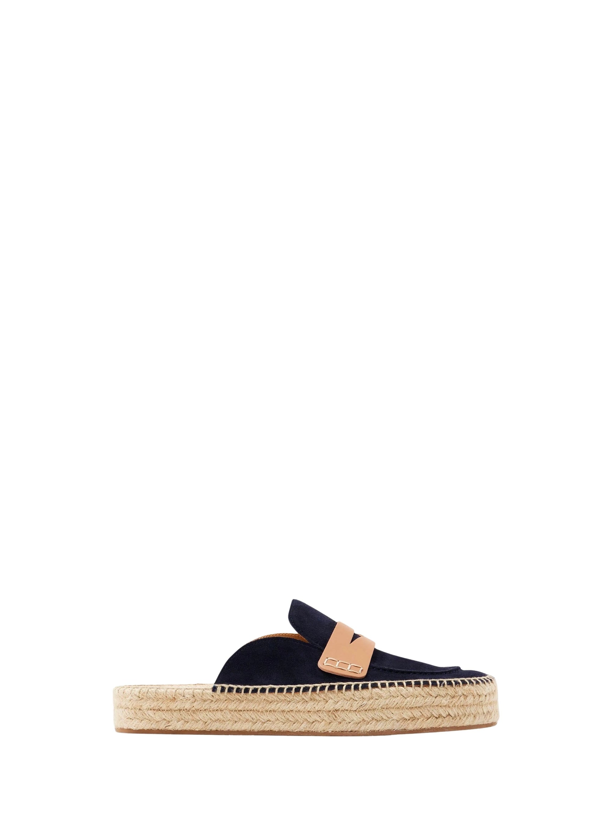 Mocassin Espadrille W - Navy