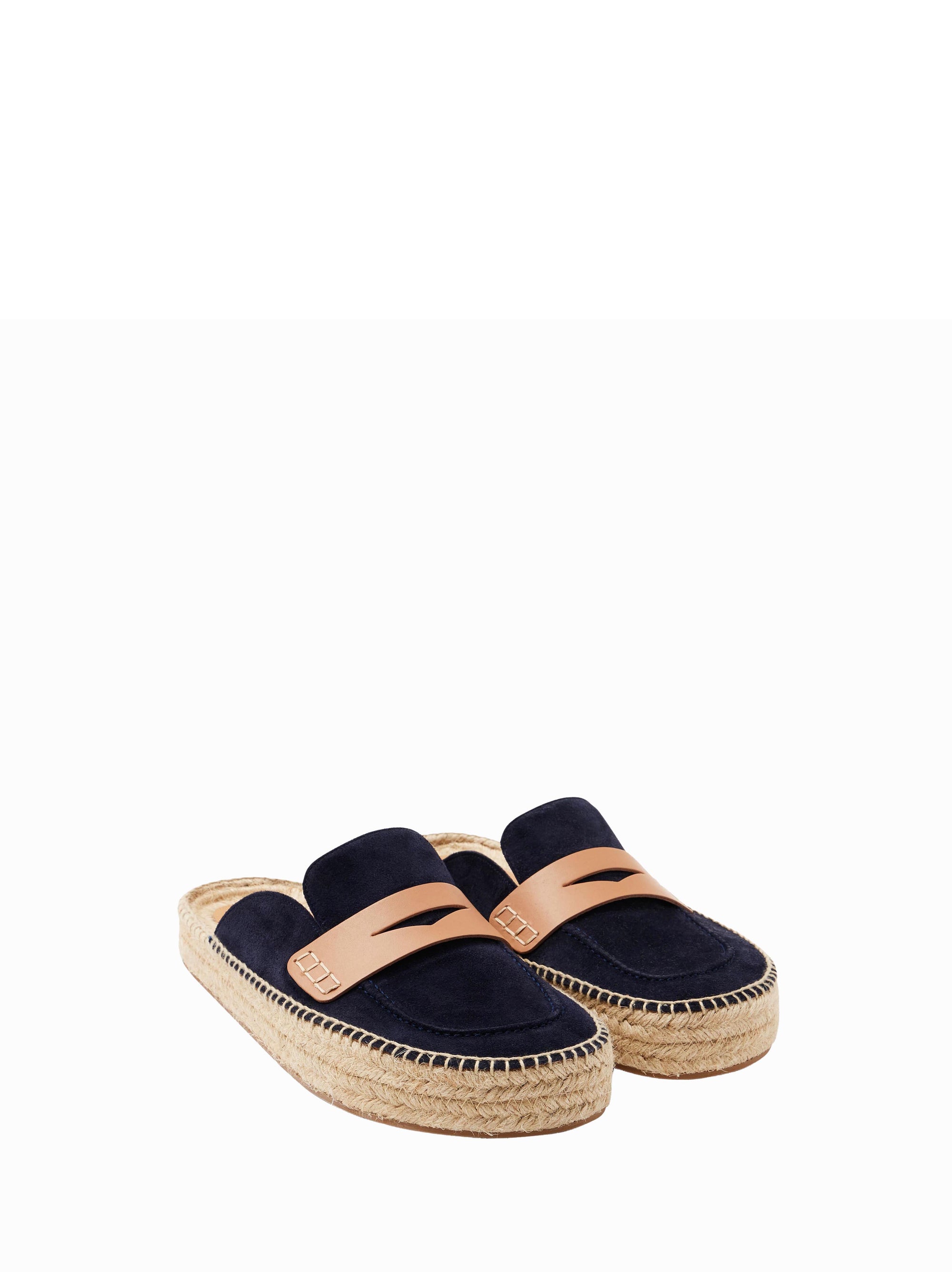 Mocassin Espadrille W - Navy