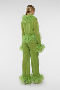 Chemise de plage Lumière Plumage - Lime