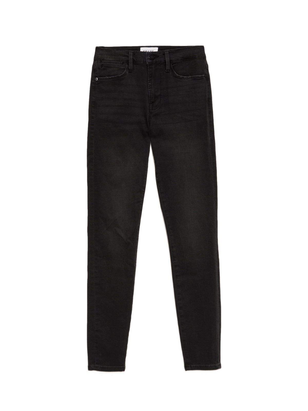 High-waisted skinny denim trousers - Kerry