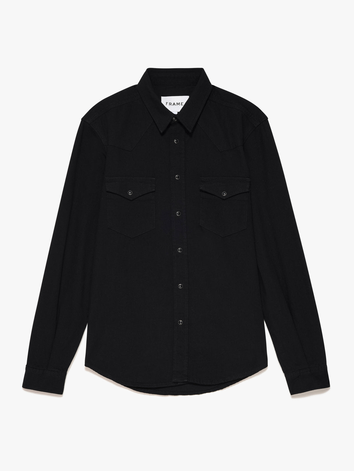 WESTERN DENIM SHIRTBLACK