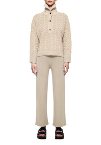 Pantalon Lia côtelé - Cream