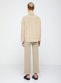 Pantalon Lia côtelé - Cream