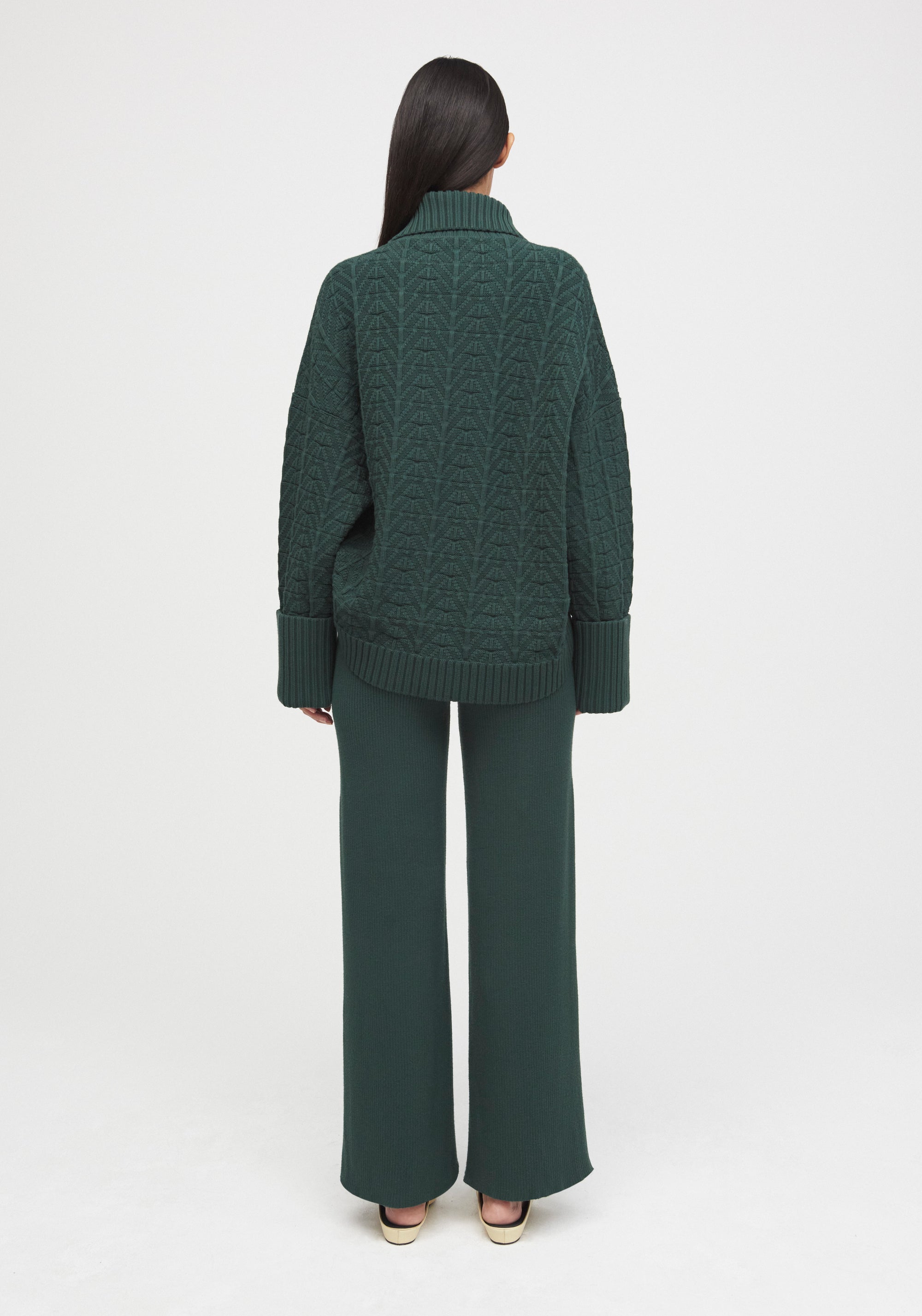 Pantalon Lia côtelé - Emerald