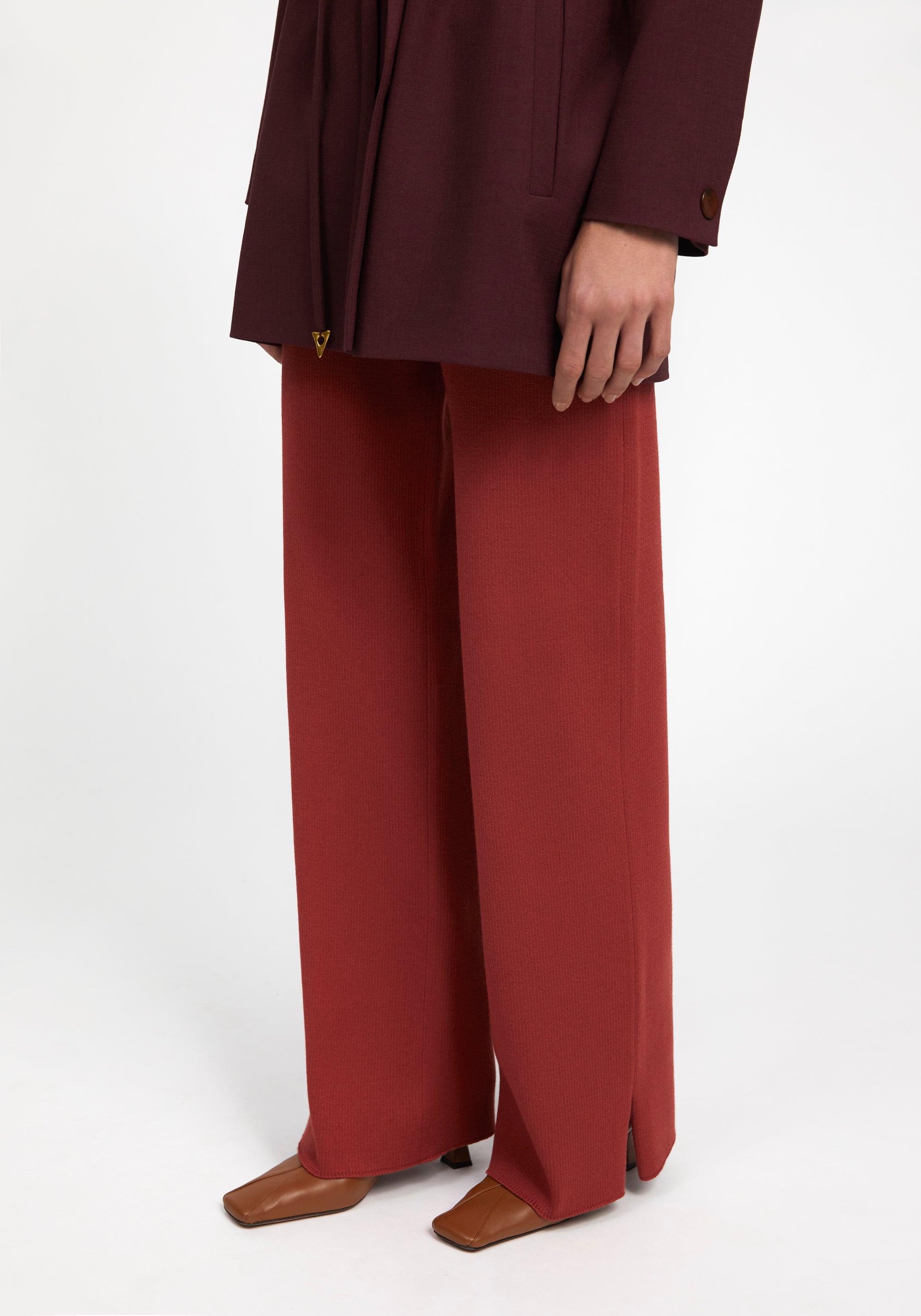 Pantalon droit Lia - Rosewood