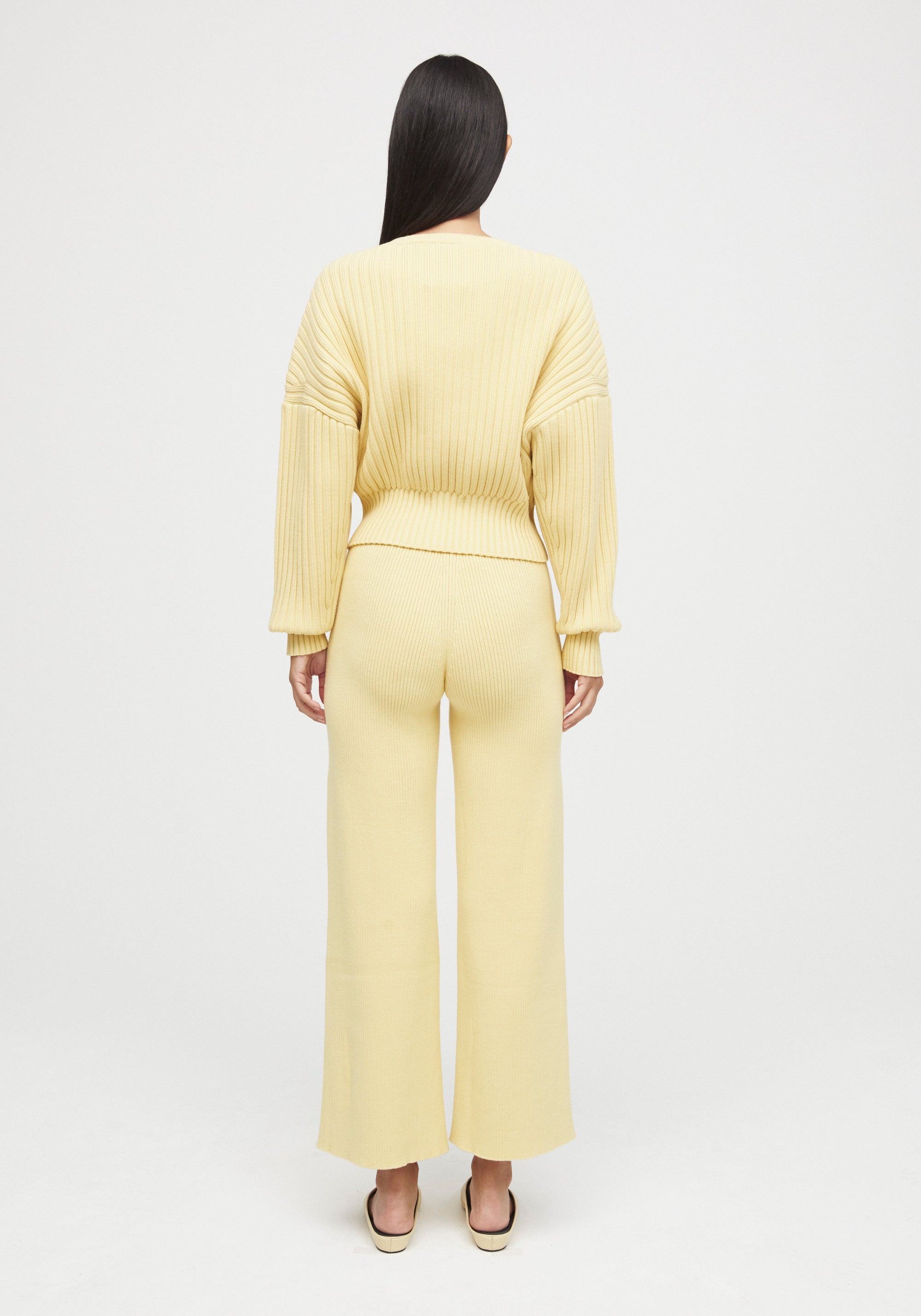 Pantalon Lia côtelé - Vanilla