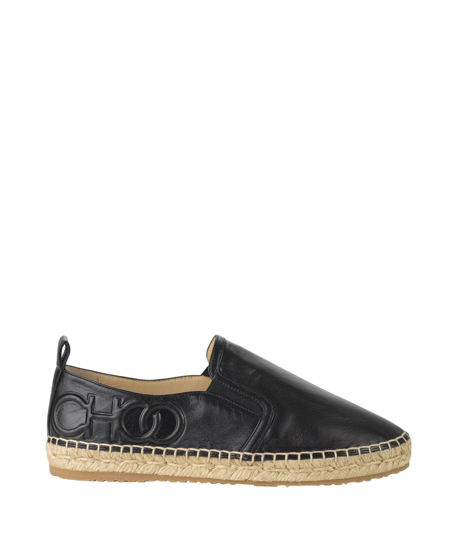 Mocassins Lichi en cuir embossé - Black