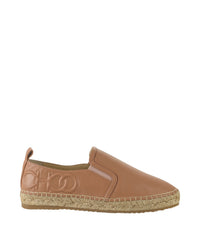Mocassins Lichi à logo en cuir - Powder Pink