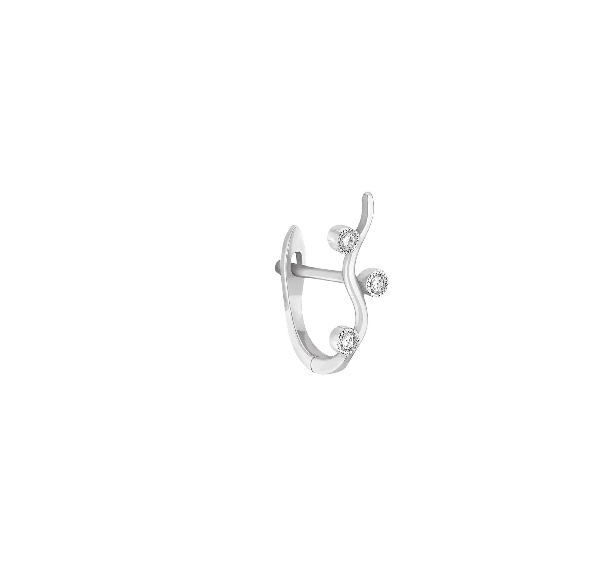 LIFE BOUCLE D'OREILLE UNIQUE BARRETTE