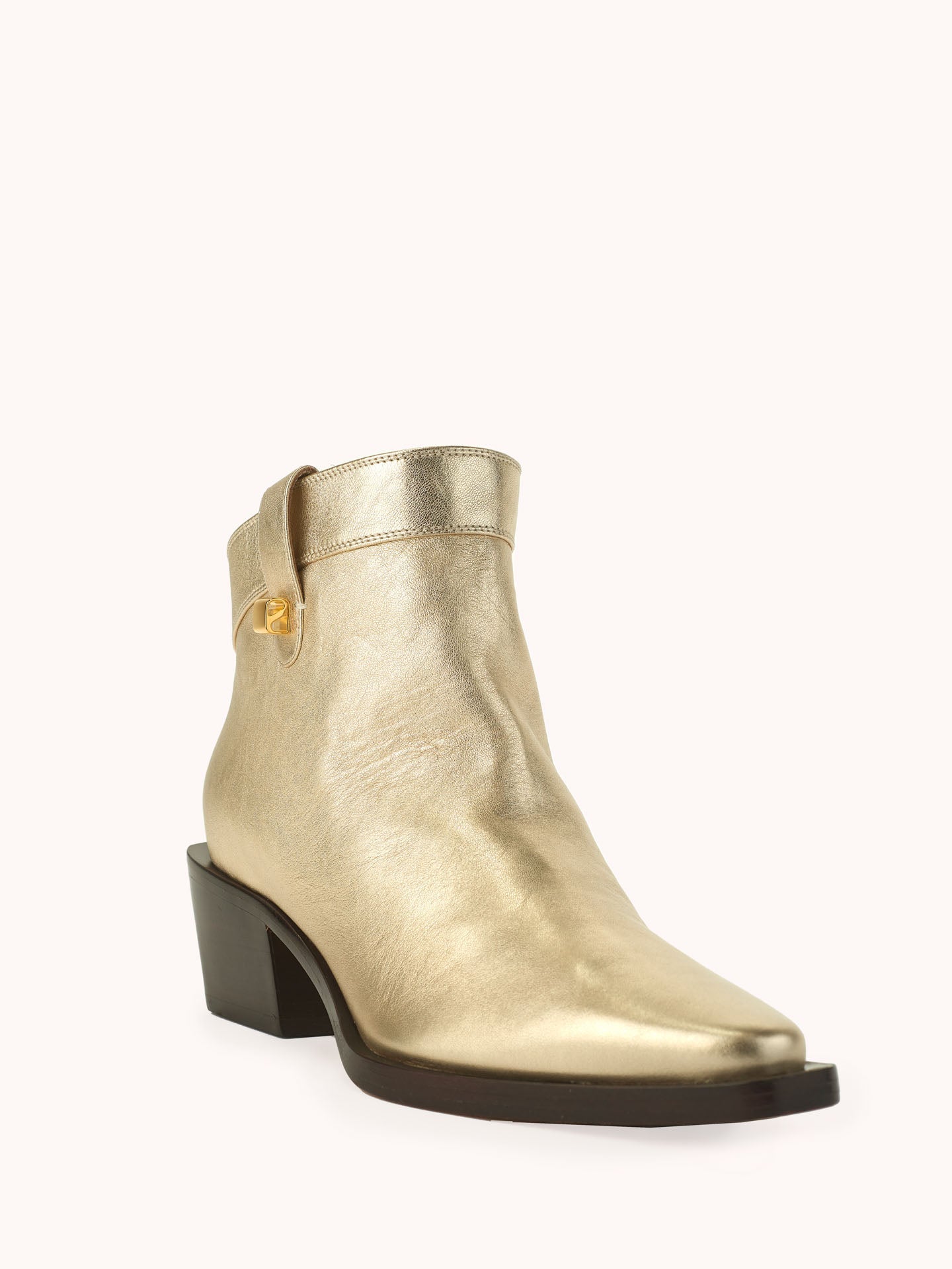 10qty DÉJÀ VU 290€ / Bottes Alexandra 60 en cuir Nappa - Gold