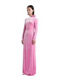 Robe longue Lilith - Rose