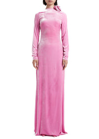 Robe longue Lilith - Rose