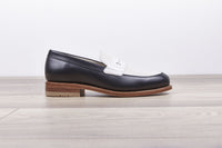 5qty NEW / Loafer LILIUM FE SEQUOIA PURECALF CUIR - Noir/blanc