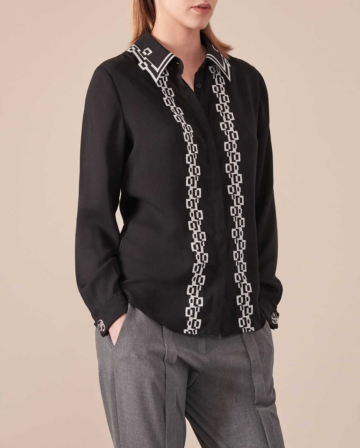 Chemise Liloa - Black & White